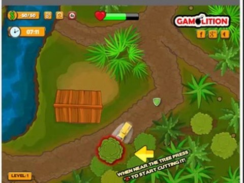 Ağaç Kesme İş Makinası Oyunu İş Makinası Oyunları Oyna Yeni