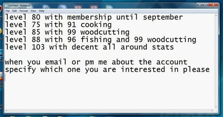 PlayerUp.com - Buy Sell Accounts - Selling runescape account 2012(2)