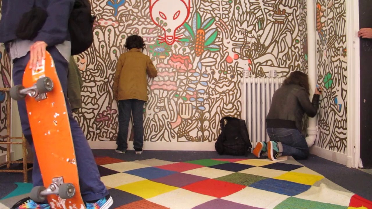 Vide le douanier Rousseau-vernissage à Face de Phasme