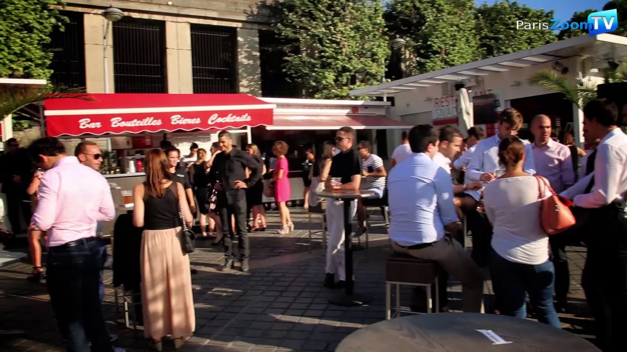 La terrasse des vedettes de paris bord de seine la tour eiffel soirée dj 75007 paris