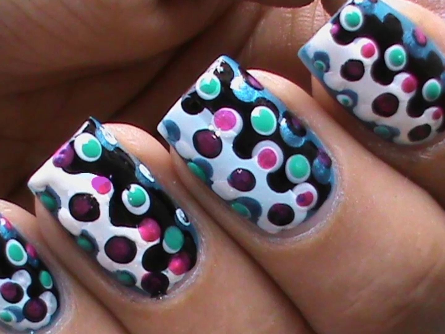 Nail Art Designs How To With Nail designs and Art Design Nail Art About  Cute Beginners Nails - video Dailymotion