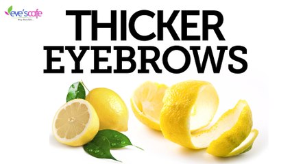Get Thicker Eyebrows Naturally