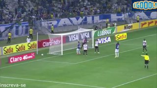Julio Baptista perde gol incrivel - Cruzeiro 3 x 0 Santa Rita  Copa do Brasil  27.08.2014