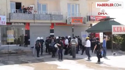 Mardin Kızıltepe' de Çiftçilerin Yol Eyleminde Arbede