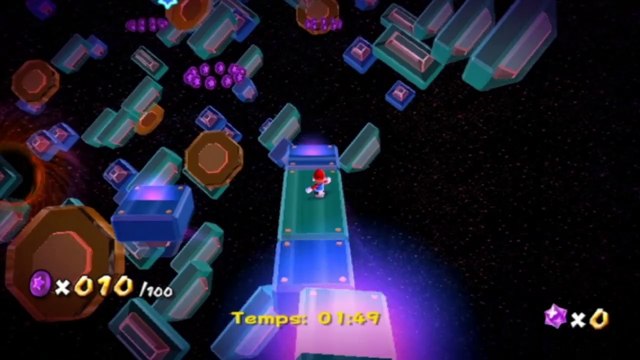 Super Mario Galaxy - Poussière d'étoile - Étoile 5 : Les pièces violettes des éclats d'étoiles