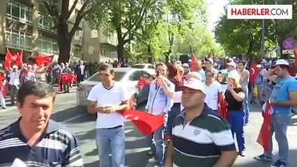 Erdoğan'a sevgi gösterisinde bulundular