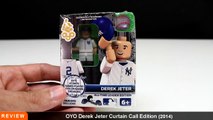 OYO Derek Jeter NY Yankees Curtain Call Minifigure Review
