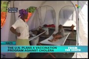 UN to conduct widescale cholera vaccination program in Haiti