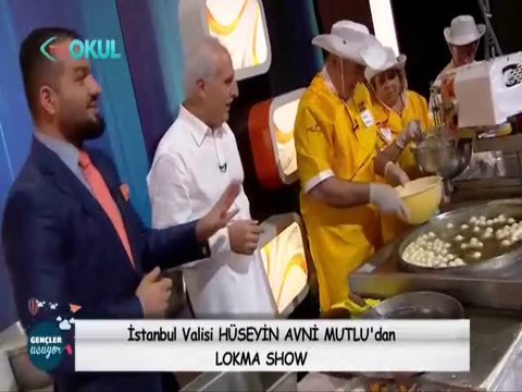İstanbul Valisi HÜSEYİN AVNİ MUTLU & LOKMACI BABA'dan Canlı Yayında LOKMA SHOW.(Video)