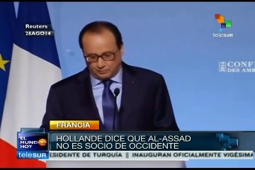 Francia desconoce a Bashar Al Assad como socio en lucha antiterrorista