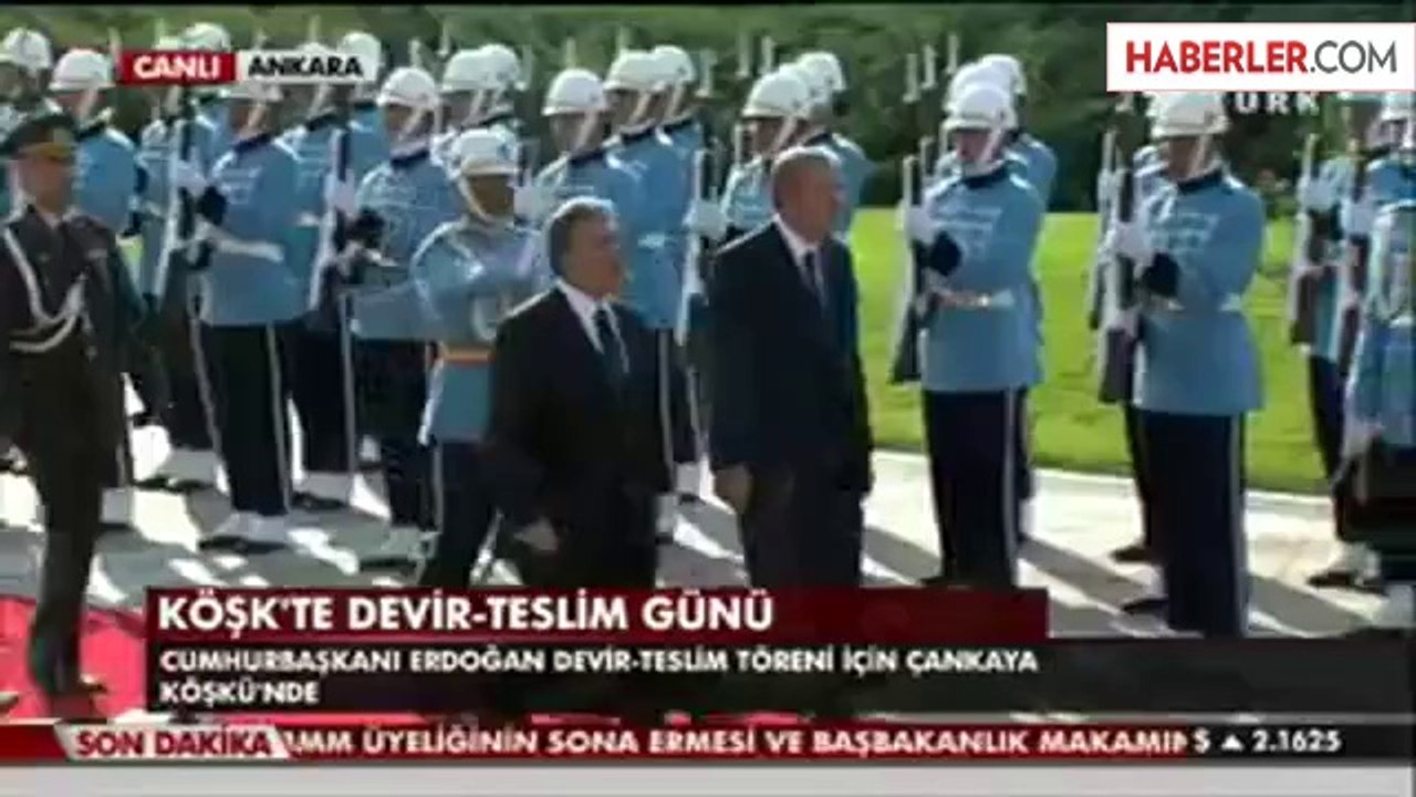 Köşk'te Devir Teslim Töreni