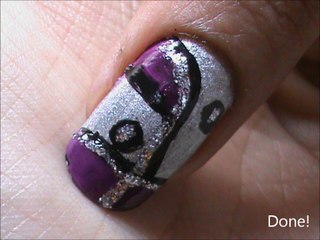 Easy Nail art - DIY Nail Art Tutorial