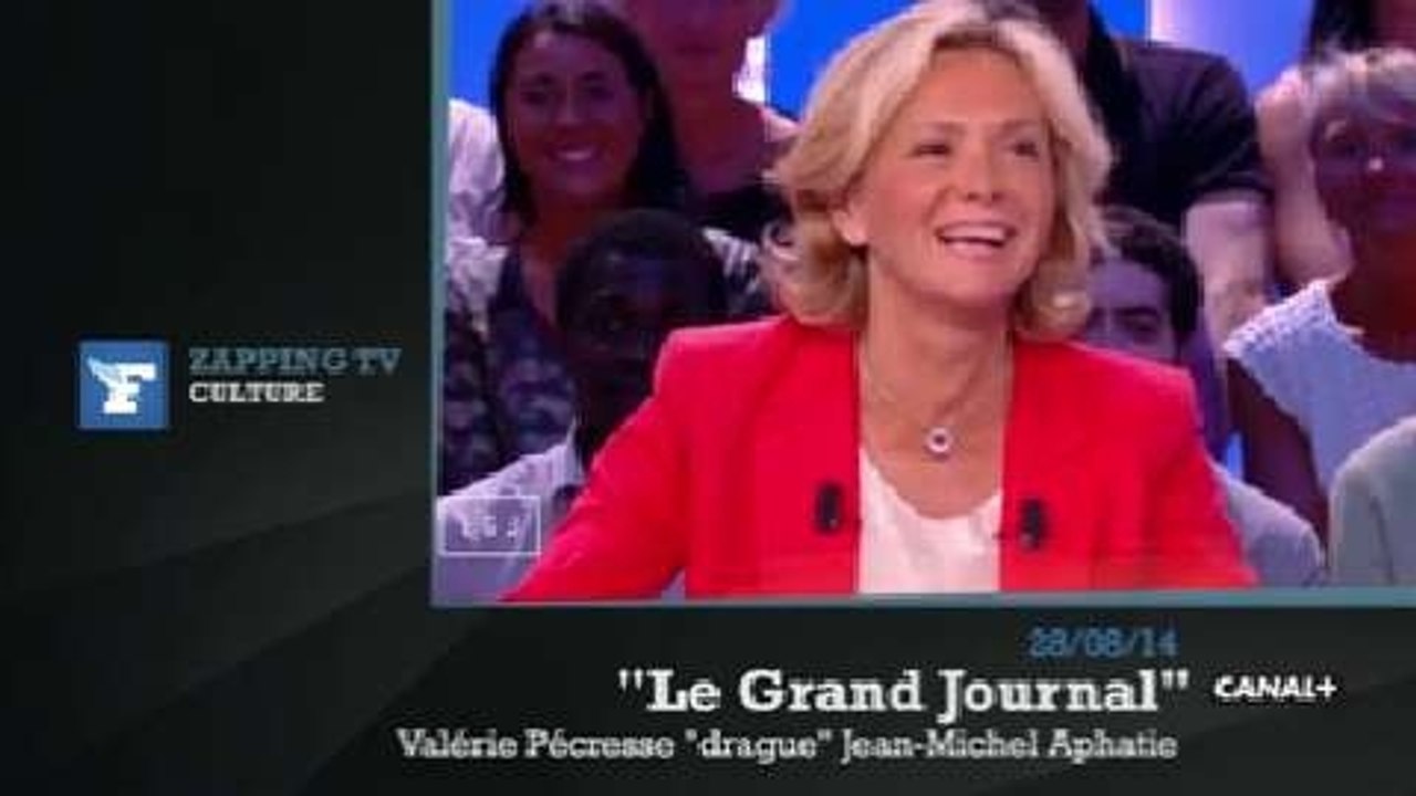 Zapping TV : Valérie Pécresse "drague" Jean-Michel Aphatie