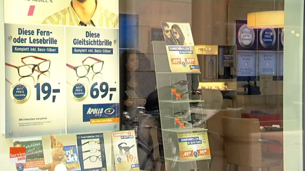 WDR Servicezeit Reportage 'Apollo Optik'
