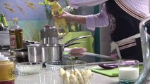 Cuisine marocaine: Batbot farcis au foie de volailles  شميشة:  فطائر البطبوط بحشوة الكبد