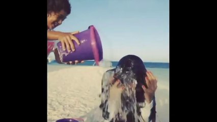 Adriana Lima ALS Ice Bucket Challenge