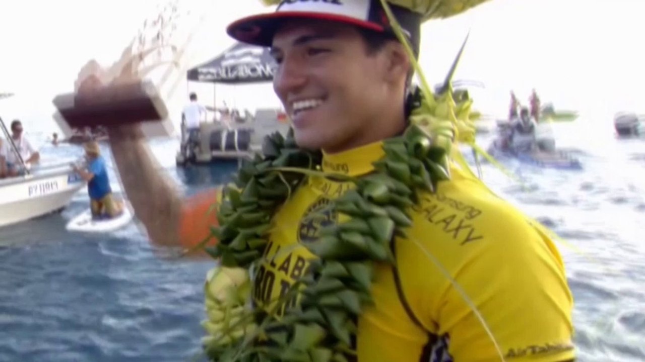 Surf, Tahiti, Slater battuto da Medina