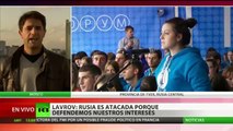 (Vídeo) Lavrov: EE.UU. y la UE impiden los esfuerzos de Rusia de eliminar amenazas globales