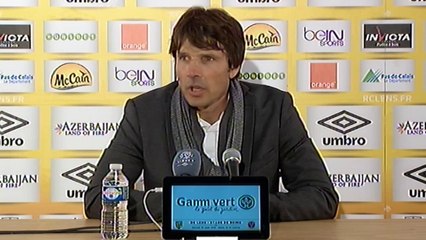 Lens - Reims, la conférence de presse