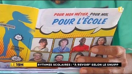 SNUIPP mobilisé contre la réforme des rythmes scolaires