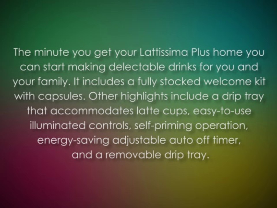 Does DeLonghi White Lattissima Plus Nespresso Capsule System Work