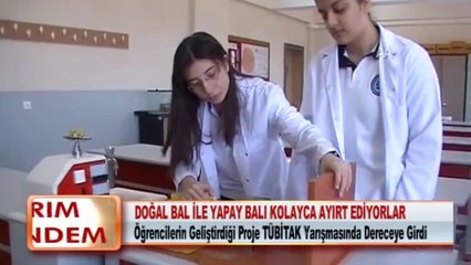 DOĞAL BAL İLE YAPAY BALI KOLAYCA AYIRT EDİYORLAR 09.04.2012