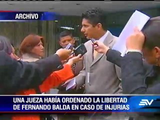 Download Video: Fernando Balda salió hoy en libertad pero fue nuevamente detenido