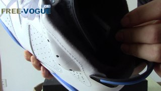 100% Authentic Nike air jordan 6 retro sport blue Shoes