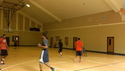 JR Johnson pro basketball workout