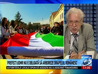 Prefectul de Harghita: UDMR nu trebuie să arboreze steagul României