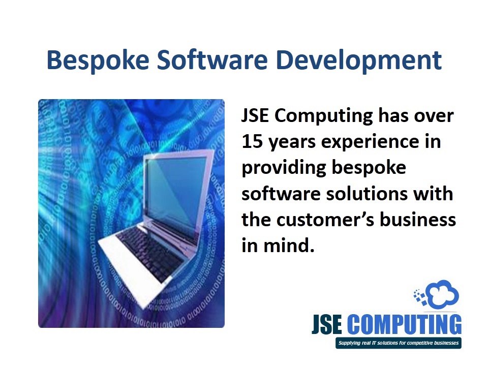JSE Computing Ltd - Custom Software Development