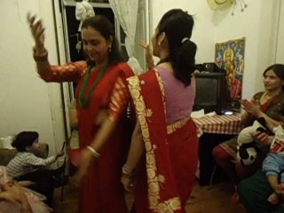 सान्तोसको हरितालिका तिजमा नेपाली दिदी बहिनीहरु नाचगानमा रमाउदै  @इन्द्रेणी