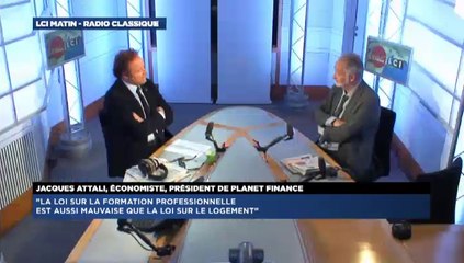 Jacques Attali, invité de Guillaume Durand avec LCI