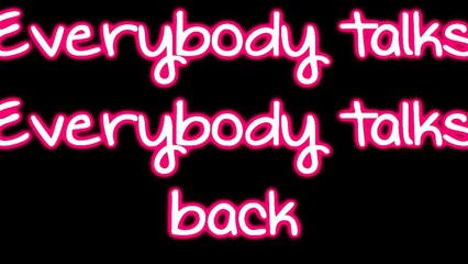 Everybody Talks - Neon Trees Lyrics