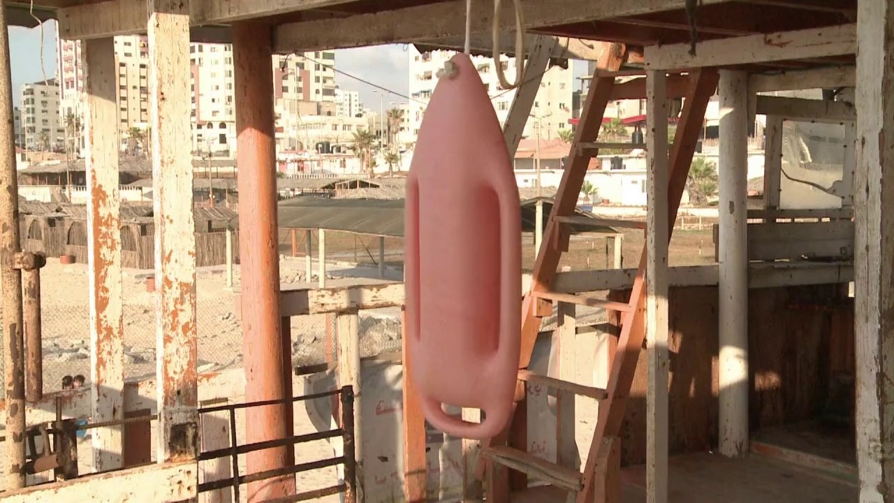 Baywatch ohne Bikinis in Gaza