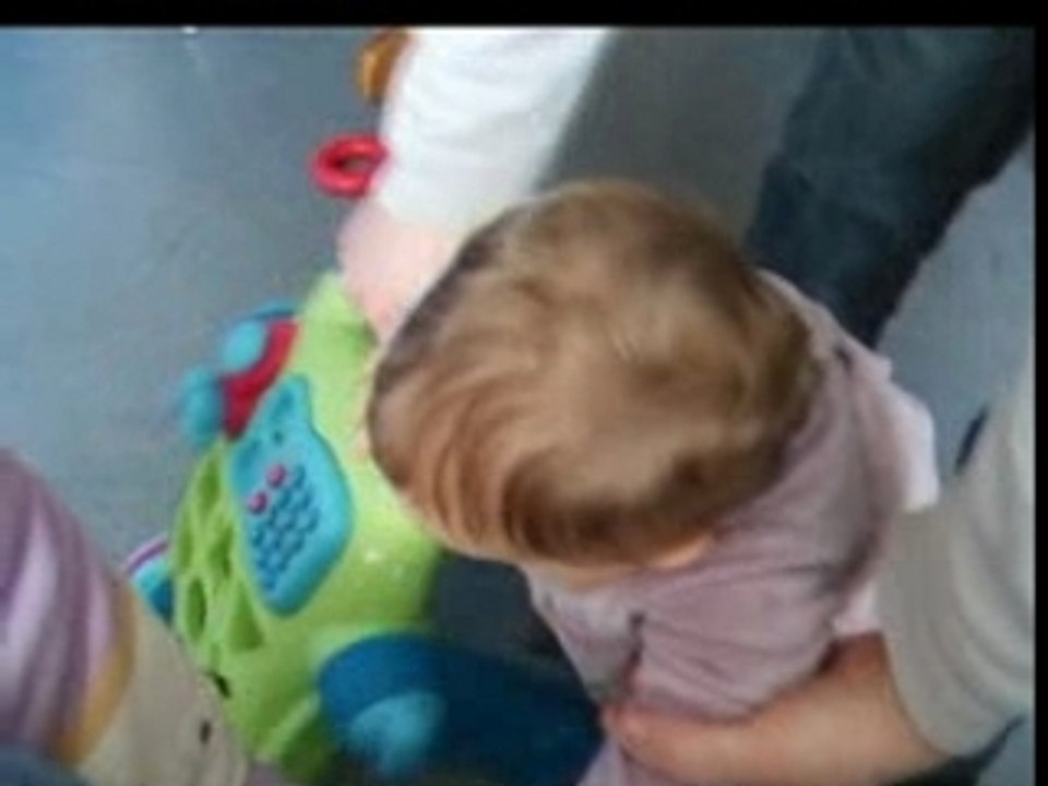 Sarah en plein apprentissage