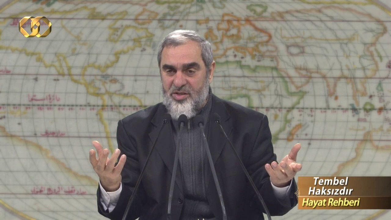 İsrafın bütün türevleri , tembelliğin sebebi- Nureddin YILDIZ - Sosyal Doku Vakfı