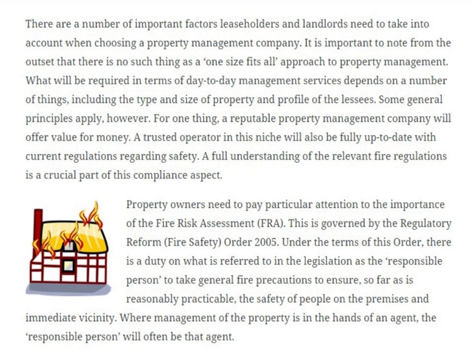 Hamilton King - Fire Risk Assessments