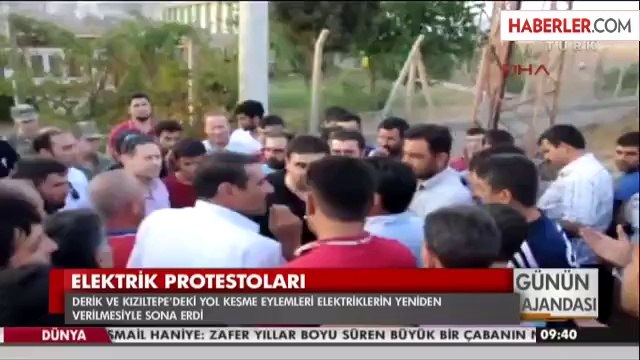 Derik ve Kızıltepeli Çiftçiye Elektrik Verildi