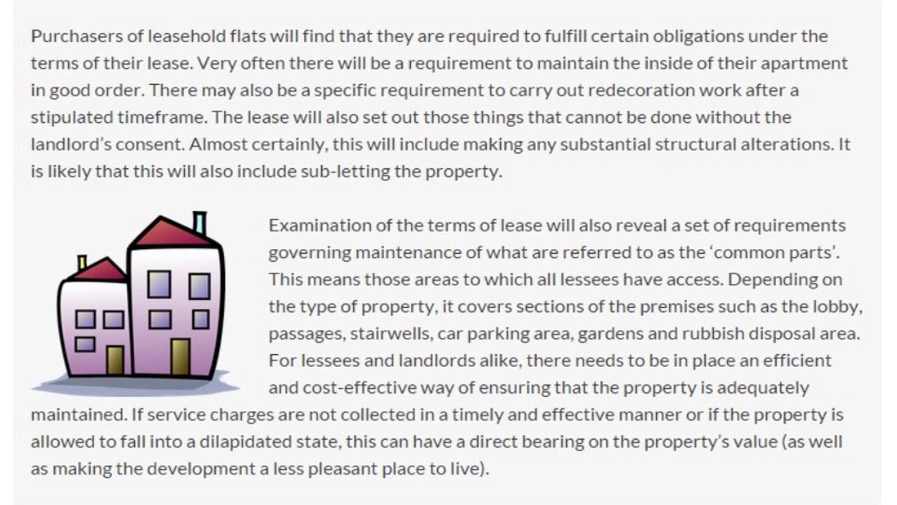 Hamilton King Management can provide the services necessary for lessees to meet their lease requirements