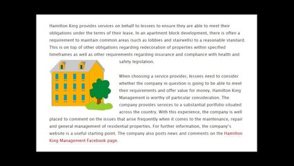 Hamilton King Management - THE MEANING OF VALUE-DRIVEN PERFORMANCE WITHIN THE PROPERTY MANAGEMENT NICHE