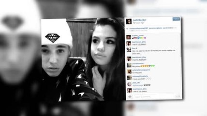 Justin Bieber partage une photo où on le voit cajoler Selena Gomez