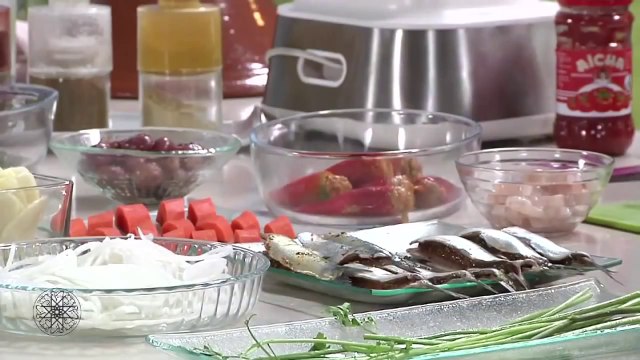 Recette Choumicha: Tajine de sardines et piments farcis شميشة : طاجين السردين والفلفل