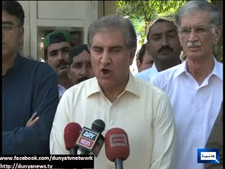 Dunya News-Govt creating confusion over COAS, Imran khan meeting: Qureshi