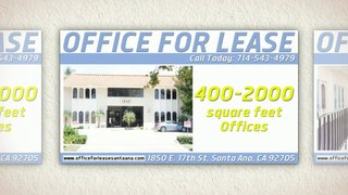 (714) 543-4979 - Office for Lease Santa Ana