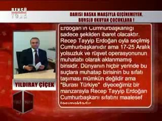 KÖŞELİ YAZILAR - YILDIRAY ÇİÇEK 29.08.2014