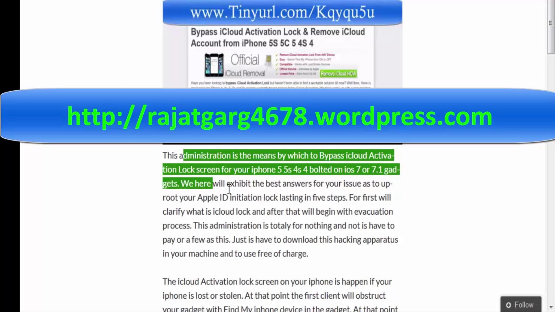 iCloud Activation Lock Bypass for iPhone 4s 5 5c Fully Working - video  Dailymotion