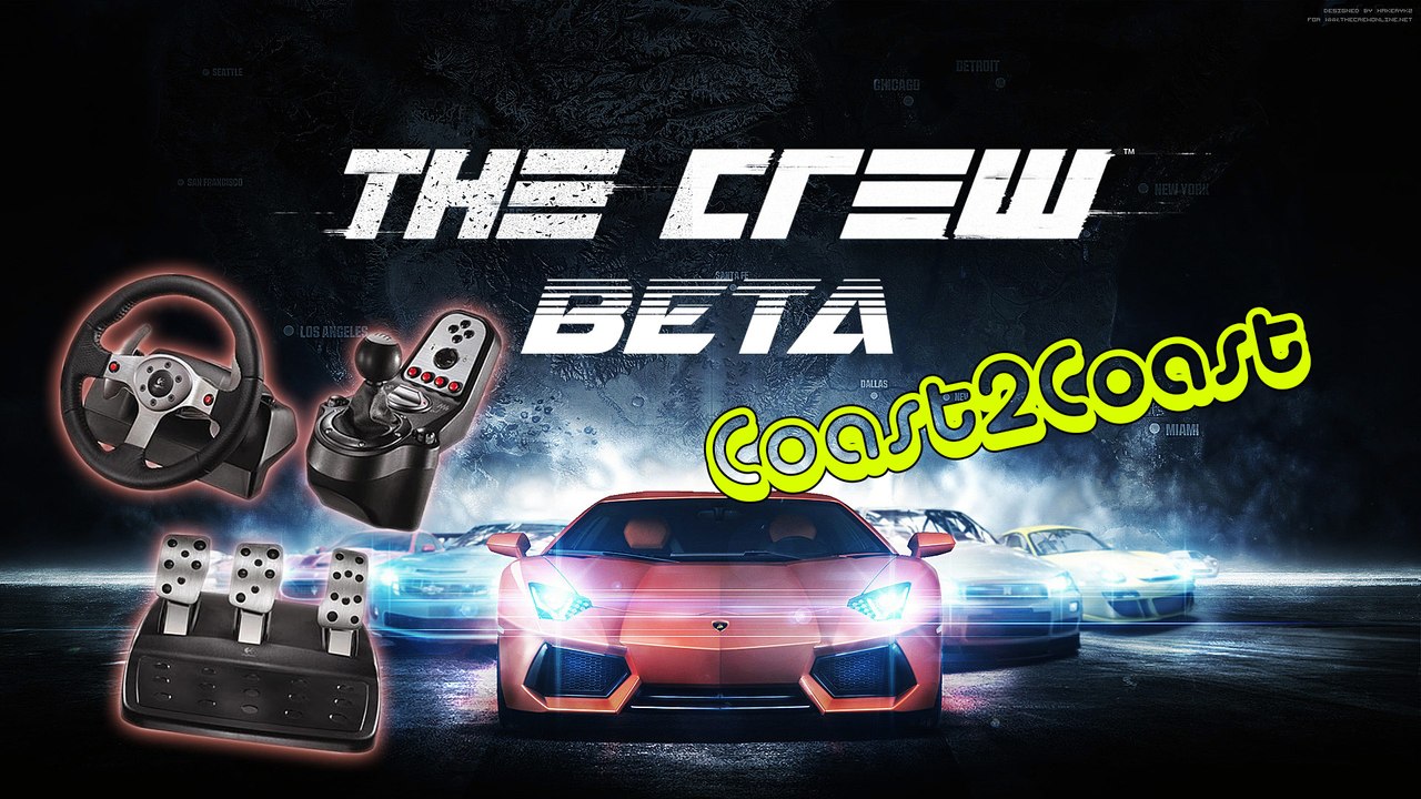 The Crew Beta Coast2Coast (PC) with G25 + manual clutch & H-shifter
