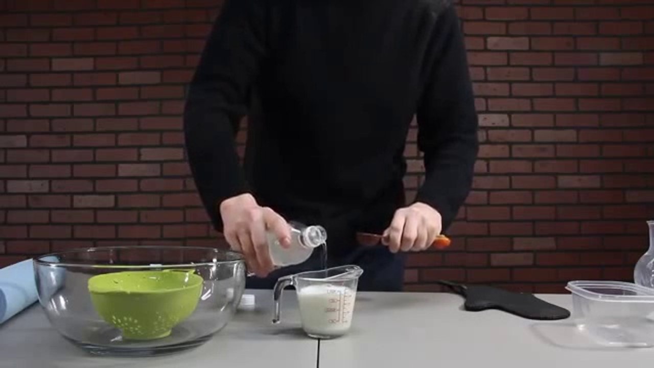 How to Turn Milk into Stone!