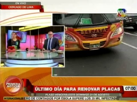Este 31 vence plazo para cambio de placas vehiculares